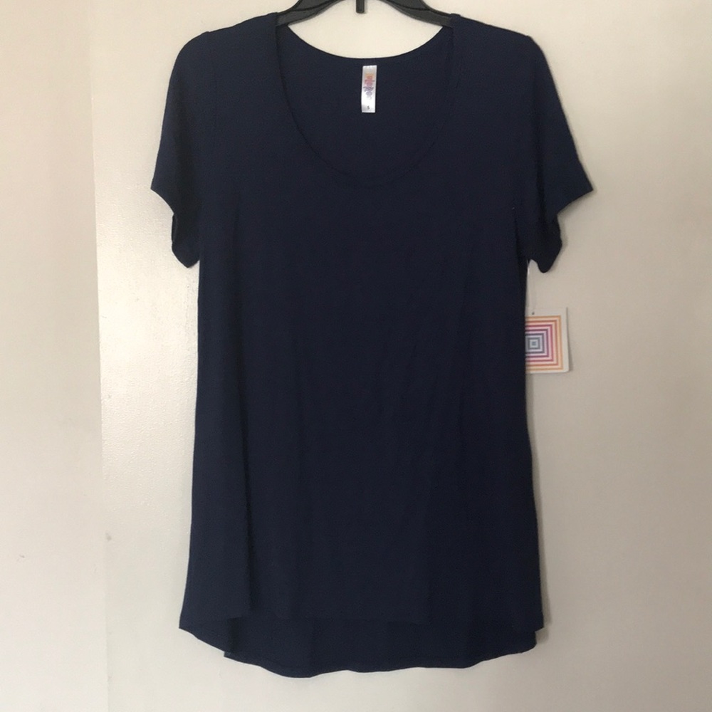 Dark blue lularoe classic tee